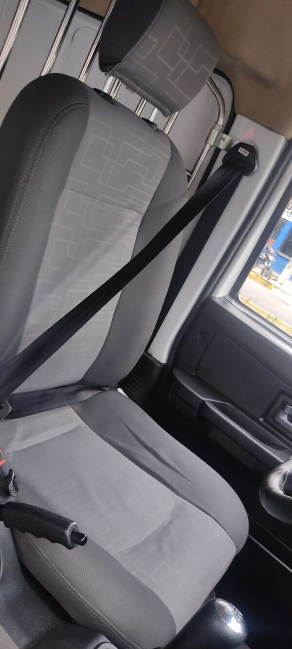 Cojinería tela original gris DFSK K05S asiento conductor